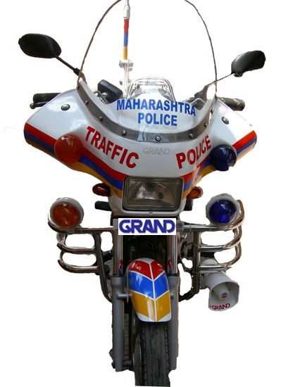 Maharashtra Traffic Police Bike